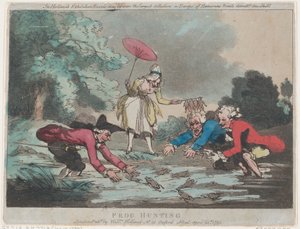 Caccia alla Rana da Thomas Rowlandson
