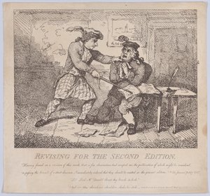 Frontespizio, Revisione per la Seconda Edizione delle Bellezze Pittoresche di Boswell da Thomas Rowlandson