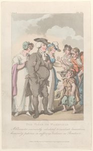 Frontespizio: Il vicario di Wakefield, da Il vicario di Wakefield, 1 maggio 1817 da Thomas Rowlandson