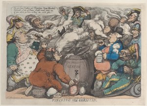 Funcking il corso da Thomas Rowlandson