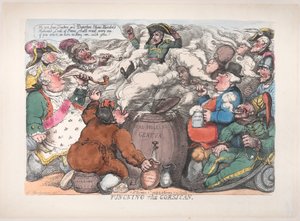 Funcking il corso, 6 dicembre 1813 da Thomas Rowlandson