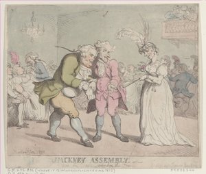 Assemblea di Hackney da Thomas Rowlandson