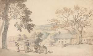 Le mietitrici si mettono in marcia da Thomas Rowlandson