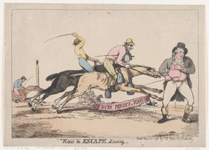 Come Evitare di Perdere da Thomas Rowlandson