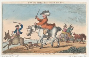 Come farne il minimo, 4 maggio 1808 da Thomas Rowlandson