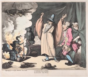Imbrogliare, o evocare il diavolo da Thomas Rowlandson