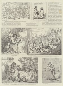 Arte umoristica alla Royal Naval Exhibition da Thomas Rowlandson
