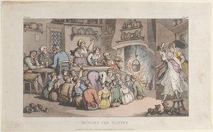 Caccia alla pantofola, da Il vicario di Wakefield, 1 maggio 1817