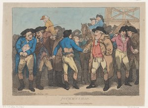 Jockeyship, 1 luglio 1802 da Thomas Rowlandson