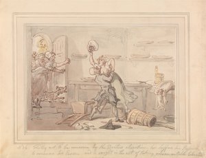 Kitty Overcome da Thomas Rowlandson