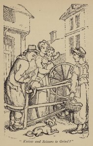 Coltelli e forbici da affilare? da Thomas Rowlandson