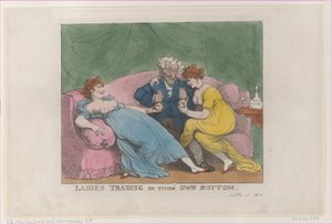 Donne che Commerciano per Conto Proprio, [5 ottobre 1810], ristampa da Thomas Rowlandson