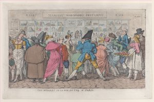 Les Musards de la Rue du Coq à Paris, ca. 1810
