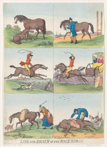 Vita e morte del cavallo da corsa da Thomas Rowlandson