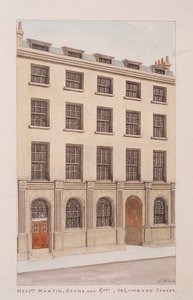 Lombard Street, Londra da Thomas Rowlandson