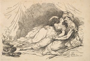 Amore in Oriente da Thomas Rowlandson