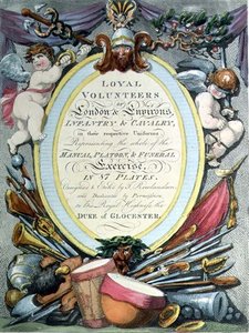 Volontari Leali di Londra, pagina del titolo