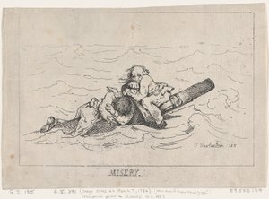 Miseria, 1785 da Thomas Rowlandson