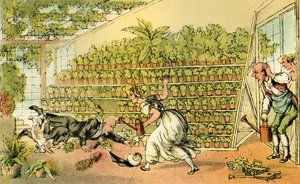 Disgrazia a Tulip Hall da Thomas Rowlandson