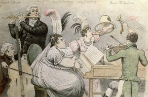 Festa musicale da Thomas Rowlandson