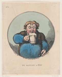 Il mio servizio per te, 20 ottobre 1799 da Thomas Rowlandson