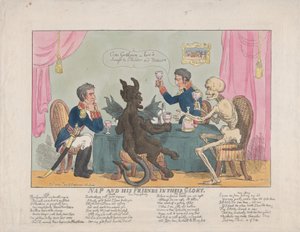 Nap e i suoi amici nella loro gloria, 1 ottobre 1813