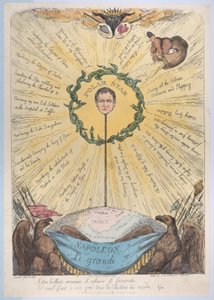 Napoleone il Grande da Thomas Rowlandson