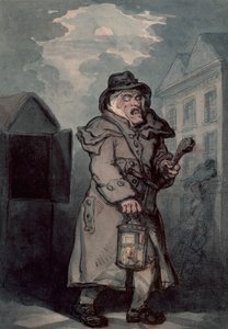 Guardiano notturno, fine XVIII secolo da Thomas Rowlandson
