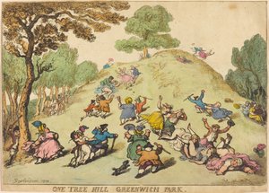 One Tree Hill, Greenwich Park da Thomas Rowlandson