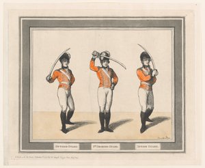 Guardia esterna, Guardia di San Giorgio, Guardia interna, 1 settembre 1798 da Thomas Rowlandson