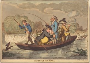 La pazienza in un punt da Thomas Rowlandson