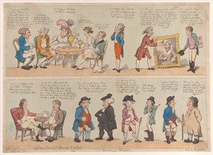 Immagini di Pregiudizio da Thomas Rowlandson