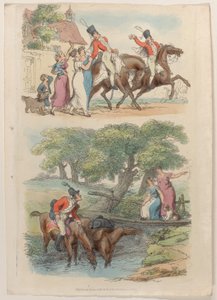Tavola 20, da Il mondo in miniatura, 1816 da Thomas Rowlandson