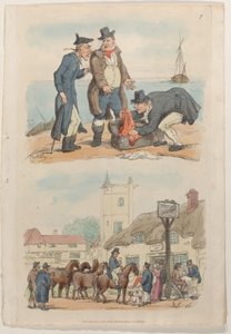 Tavola 7, da Il mondo in miniatura da Thomas Rowlandson