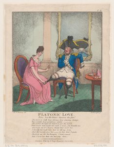 Amore platonico da Thomas Rowlandson