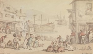Plymouth Dock da Thomas Rowlandson