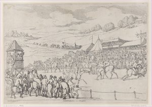 Preparativi per la partenza, 30 settembre 1811 da Thomas Rowlandson
