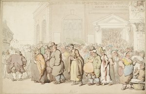 Cappella della Provvidenza, fine XVIII secolo da Thomas Rowlandson