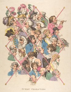 Personaggi pubblici da Thomas Rowlandson