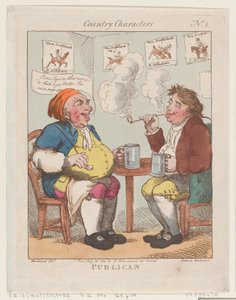 Oste, 30 agosto 1799 da Thomas Rowlandson