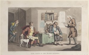 Quae Genus e i prestatori di denaro, dalla storia di Johnny Quae Genus, settembre 1821