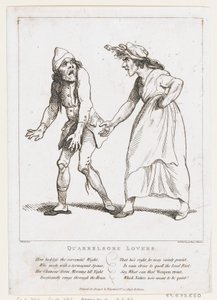 Amanti Litigiosi, 2 gennaio 1797 da Thomas Rowlandson