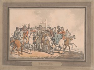 Scommesse [set da sei]:  6. Scommesse da Thomas Rowlandson