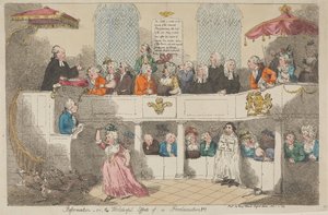 La Riforma - ovvero - Gli effetti meravigliosi di un proclama!!! da Thomas Rowlandson