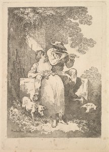 Riposo dal lavoro nei giorni di sole da Thomas Rowlandson