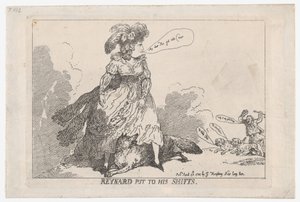 Reynard Messo alle Sue Prove, 23 aprile 1784 da Thomas Rowlandson