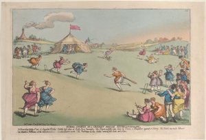 Sport rurali o una partita di cricket straordinaria, 10 ottobre 1811