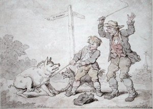 Rusty Bacon (Ostinazione e Persuasione) da Thomas Rowlandson