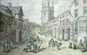 Saint Austle, Cornovaglia da Thomas Rowlandson