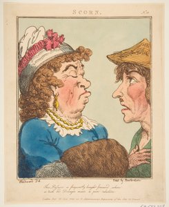 Disprezzo Le Brun Travestito, o Caricature delle Passioni, 21 gennaio 1800